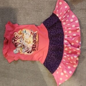 Custom Alice in wonderland upcycle dress